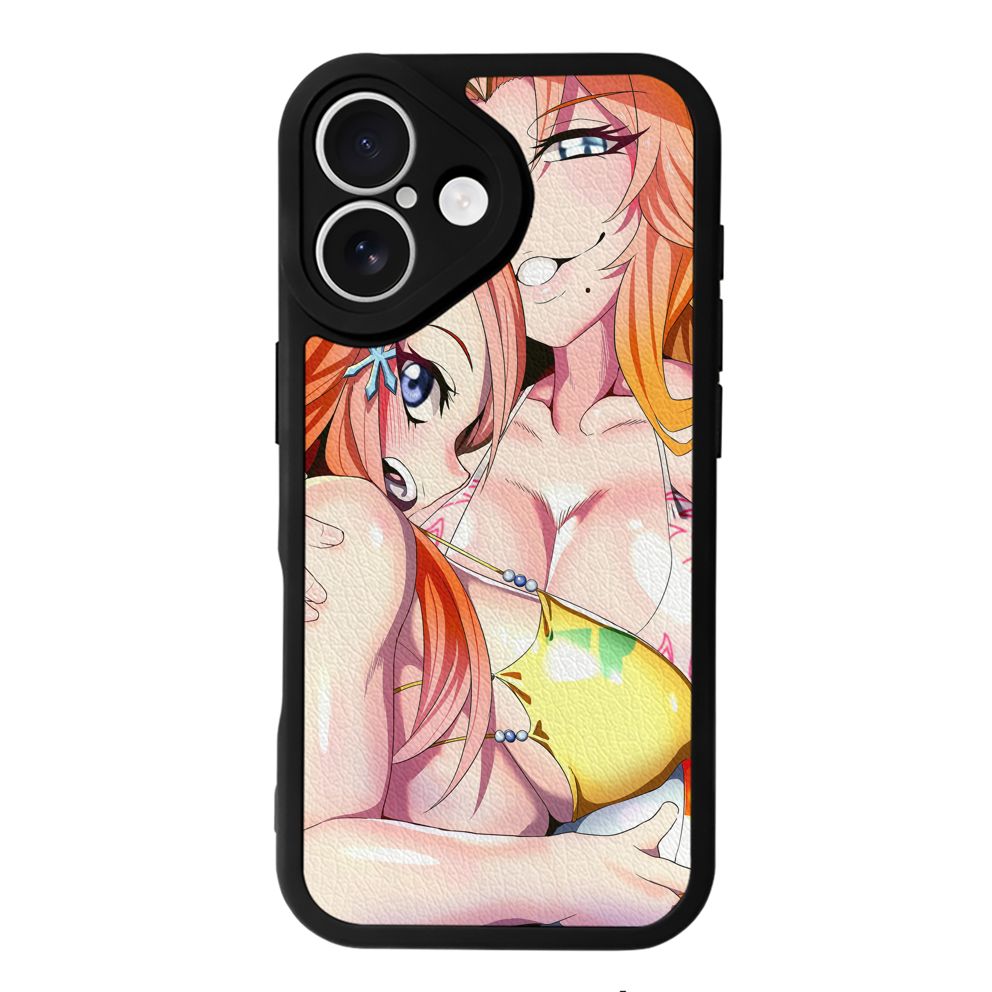 （画像用） ブリーチ BLEACH 【iPhone 16シリーズ対応】シリコンスマホケース（レザー調） 材質：シリコン